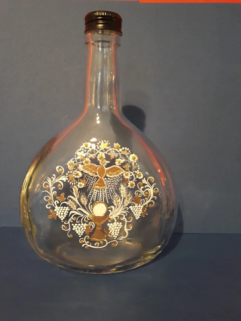schöne handbemalte Weihwasser-Flasche
