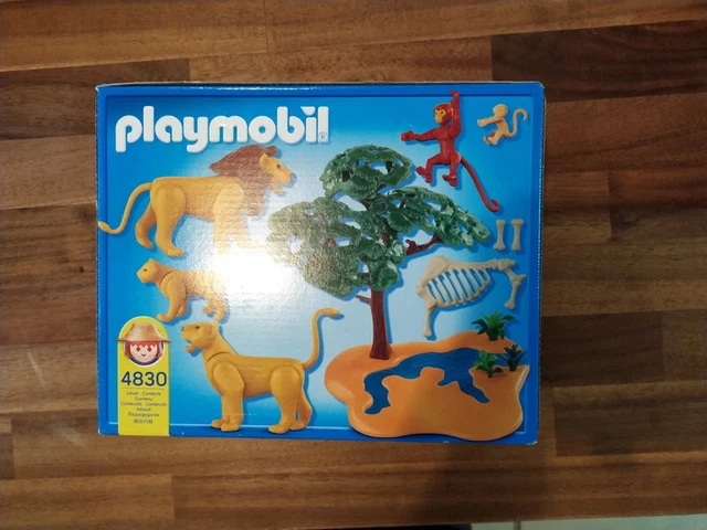 TENTE PLAYMOBIL NGORONGORO, lions, singes et accessoires, Klicky EUR 19 TENTE PLAYMOBIL NGORONGORO, lions, singes et accessoires, Klicky EUR 19
