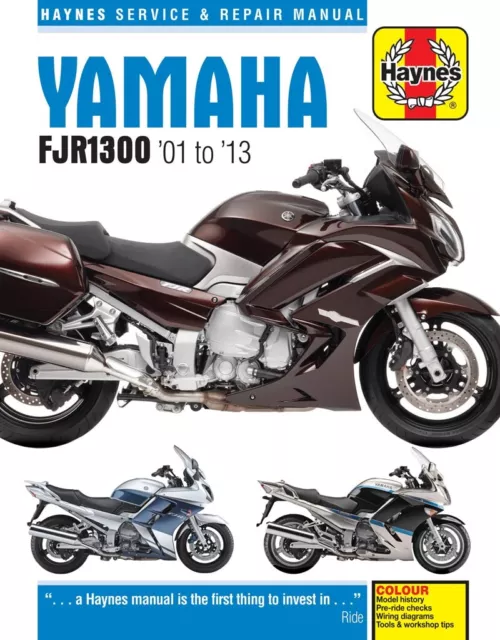 Haynes Manual Fits Yamaha FJR1300A 01-05 FJR1300A 03-13 FJR1300AS 04-13