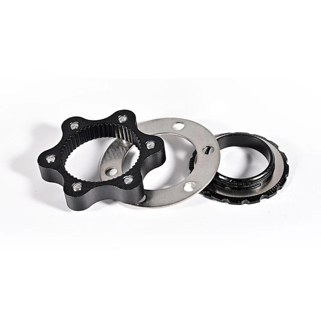Bike Disc Brake Rotor Adaptor Easy Conversion from Center Lock to 6 Bolt Rotor