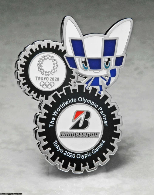 BADGE ÉPINGLES OLYMPIQUES 2020 Tokyo 2021 Japon Partenaire Mondial