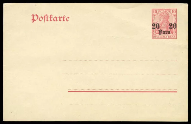 Deutsche Auslandspost Türkei, 1911, P14, Brief