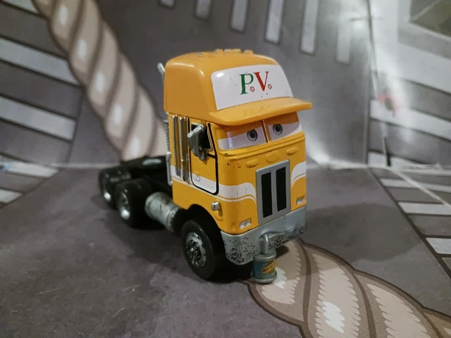 DISNEY PIXAR CARS Paul Valdez PV Hauler Truck Mattel 1 55 Diecast Tokyo disney-pixar-cars-paul-valdez-pv-hauler-truck-mattel-1-55-diecast-tokyo