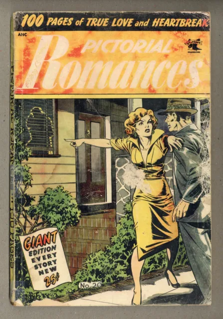 Pictorial Romances #20 PR 0.5 1953