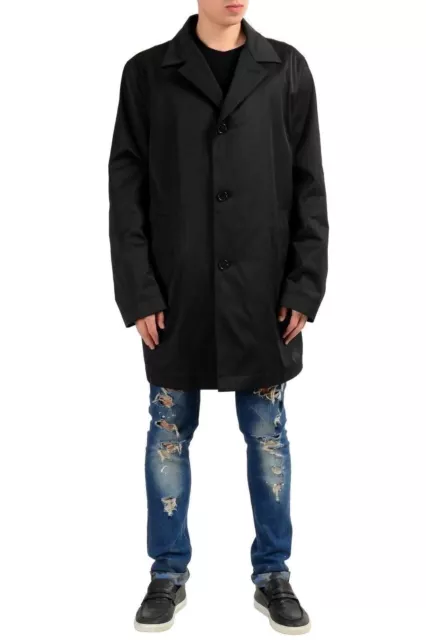 er mere end gør ikke Håndfuld HUGO BOSS DAIS 15 Jacket Black Coat Mens Rain Mac Size 54 XL XXL Brand New  EUR 173,38 - PicClick FR