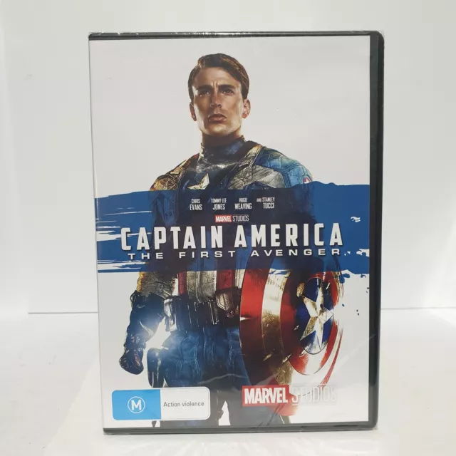 CAPTAIN AMERICA THE FIRST AVENGER  DVD - New Sealed - Region 4 - Free Postage