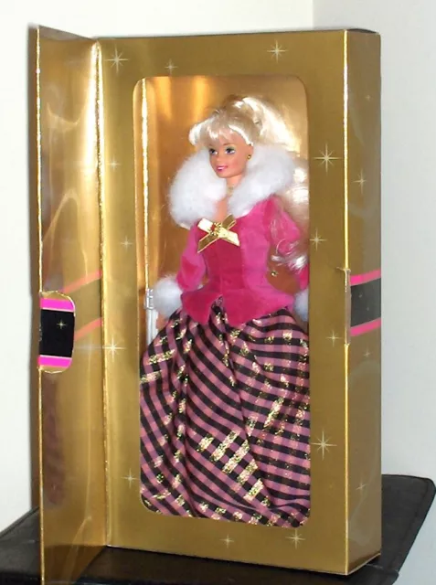 NIB 1996 Avon Winter Rhapsody Barbie Special Edition Blonde 2nd In Series NEW