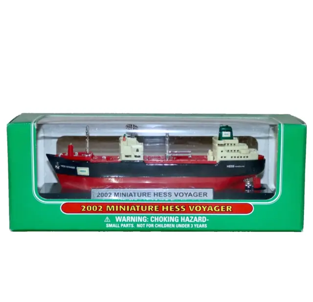 Hess 2002 Miniature Hess Voyager 5th In Series Working Lights IOB