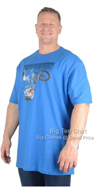 Big Mens Metaphor Sand Biker T Shirt Sizes 2XL 3XL 4XL 5XL 6XL 7XL 8XL