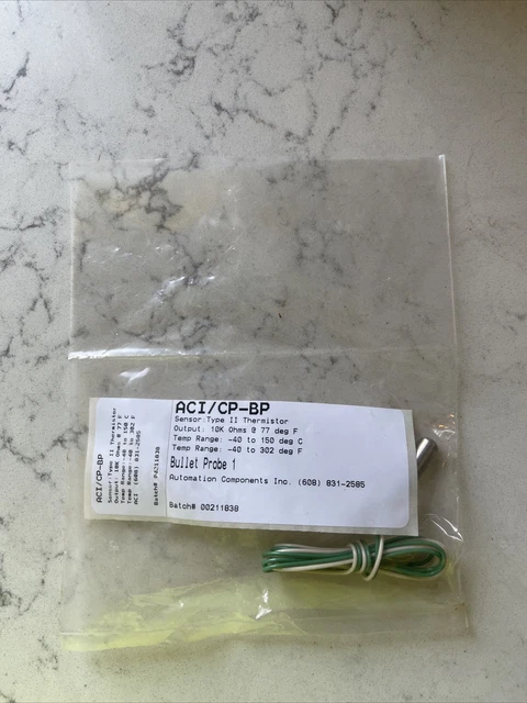 Automation Components, Inc. ACI /CP-BP Thermistor, Bullet Probe
