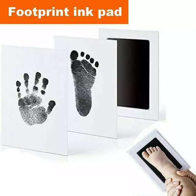 Clean Touch Ink Pad for Baby Handprints and Footprints – Inkless Infant Hand 2