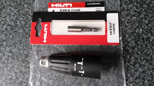 HILTI Depth gauge + 50mm Bit Holder. Standard replacement parts for SD5000