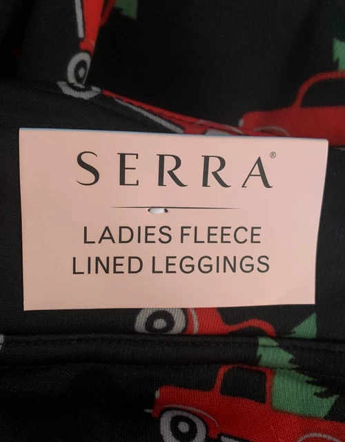 Serra ladies fleece lined leggings hot sale