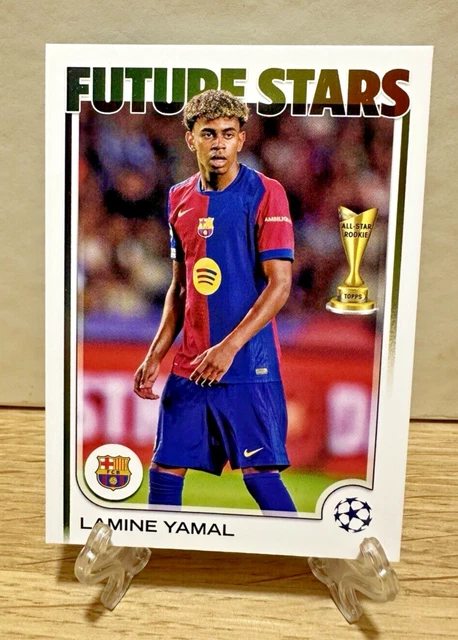2024-25 TOPPS UCC Flagship Lamine Yamal Future Stars/All-Star Rookie £3