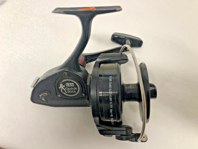 Vintage…Dam Quick 5001 High Speed Spinning Reel W.germany Vintage…Dam Quick 5001 High Speed Spinning Reel W.germany