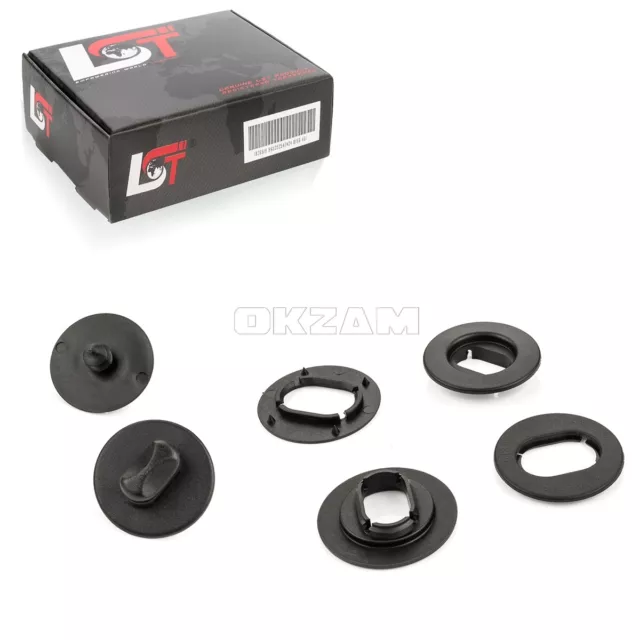 Kit Alfombrillas Alfombra Clips de Fijación Soporte para VW Bora EOS Golf 4 5 6