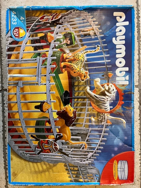 Playmobil - Éléments Tabourets Et Podiums Pour Le Cirque & Cage Aux Fauves (Occasion)