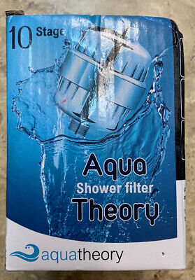 Filtro universal de cabezal de ducha Aqua Theory 10 etapas purificador de agua, arregla agua dura