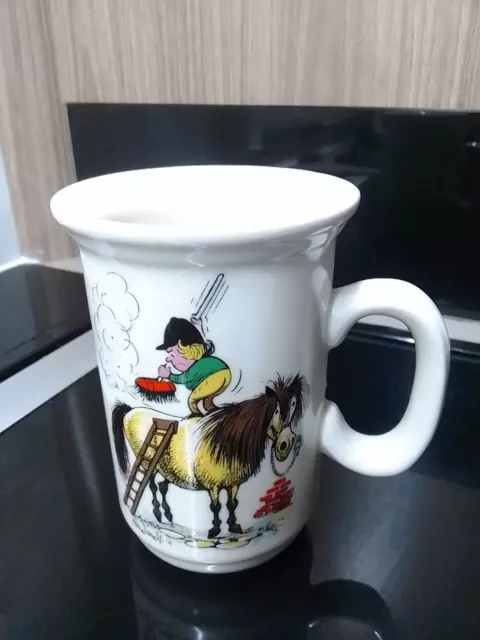 Vintage Thelwell Pony Mug Cup