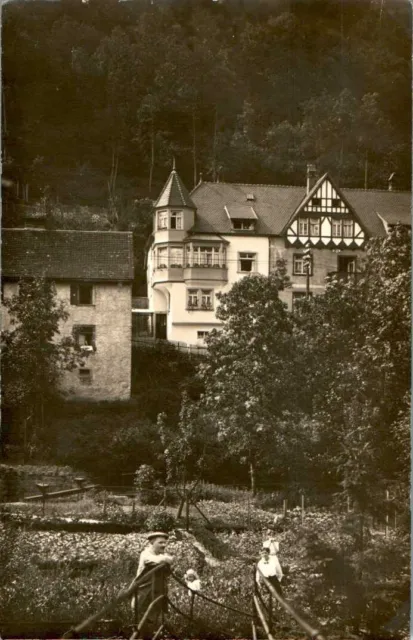 FOTO AK GRUß AUS TRIBERG SCHWARZWALD BAAR KREIS EINZELNES PRIVATHAUS 1914
