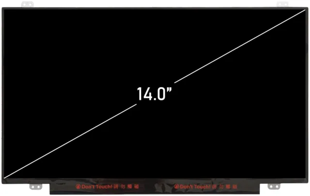 Ibm Lenovo Thinkpad T480 20L6 Kompatibel 14"" Ips Ag Fhd Laptop Bildschirm Display 3