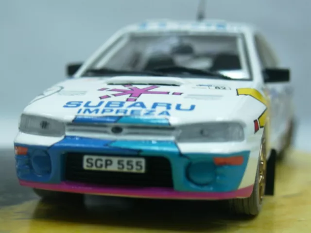 WOW EXTREMELY RARE Subaru Impreza WRX WRC 4WD Petch 1st Wilson 1995 1:43 Trofeu