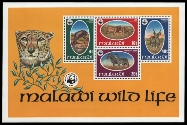 Malawi 1978 - Mi-Nr. Block 52 ** - MNH - Wildtiere / Wild animals (II)