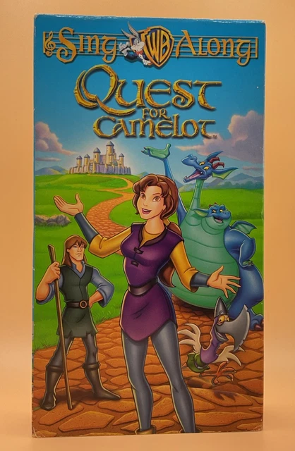WARNER BROS. SING-ALONG - Quest for Camelot VHS 1998 **Buy 2 Get 1 Free ...