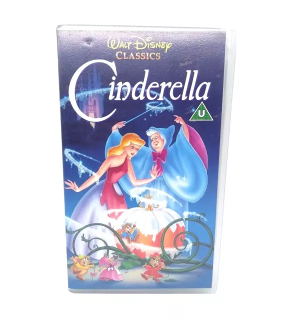 Cinderella VHS Video Cassette Walt Disney Classics