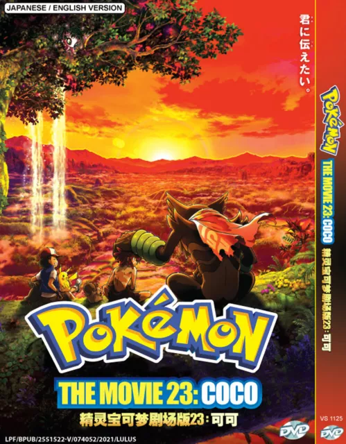 DVD ANIME POKEMON MOVIE COLLECTION 26 IN 1 ENGLISH SUBTITLE REGION ALL