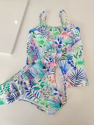 NEXT Baby Girls Swimming Costume Set Tankini & Bottoms Age 9-12 Months Two-Piece