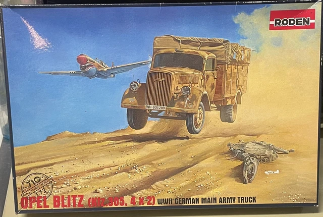 Italeri 1/72 Scale German Opel Blitz Kfz.305 WWII Military Model Kit