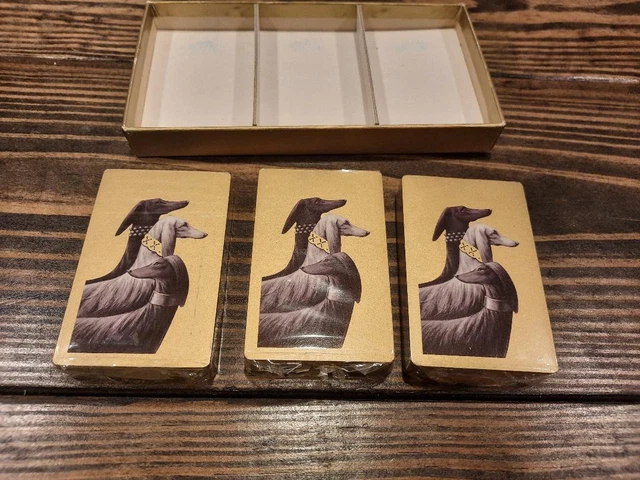 Vintage ARRCO Playing Cards Lot of 23 Greyhounds SAMBA Canasta