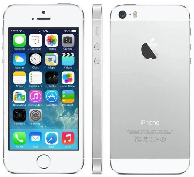Dummy Iphone 5S A1429 Prima Schermata Bianco White Silver Telefono Finto Da Espo