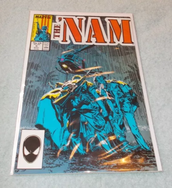 The Nam # 6 1987 Marvel War Comic Doug Murray Vg (Thank You Vets!)