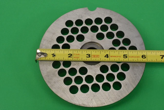 #56 x 1/2" holes STAINLESS Meat Grinder disc plate for Omcan Butcher Boy 3