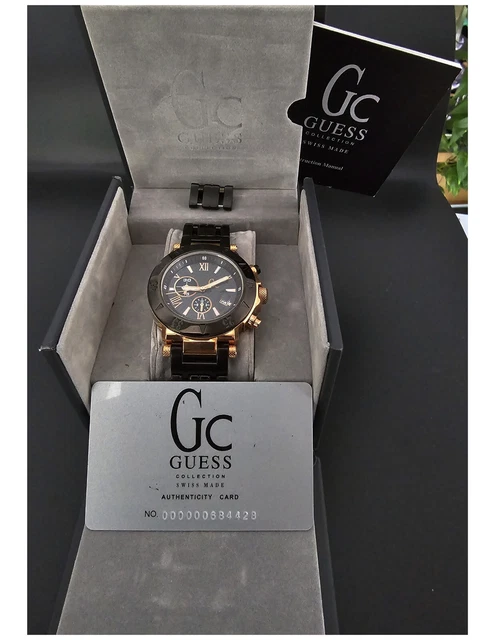 Montre Guess Collection Pour Homme - Modèle 47005G, à Quartz, Occasion Mais En Bon état
