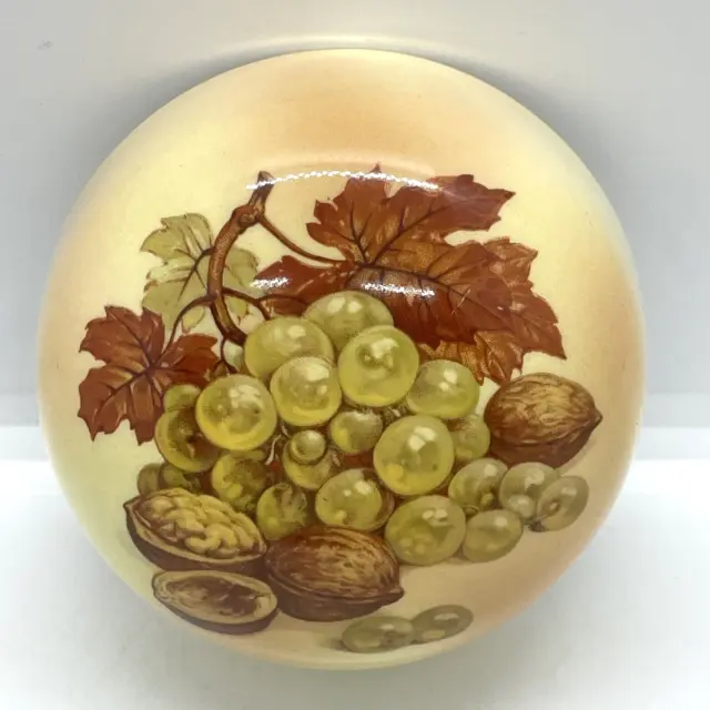 Royal Worcester Palissy Royale Collection Obst Ingwer Glas Urne Vase Topf Ornament 10