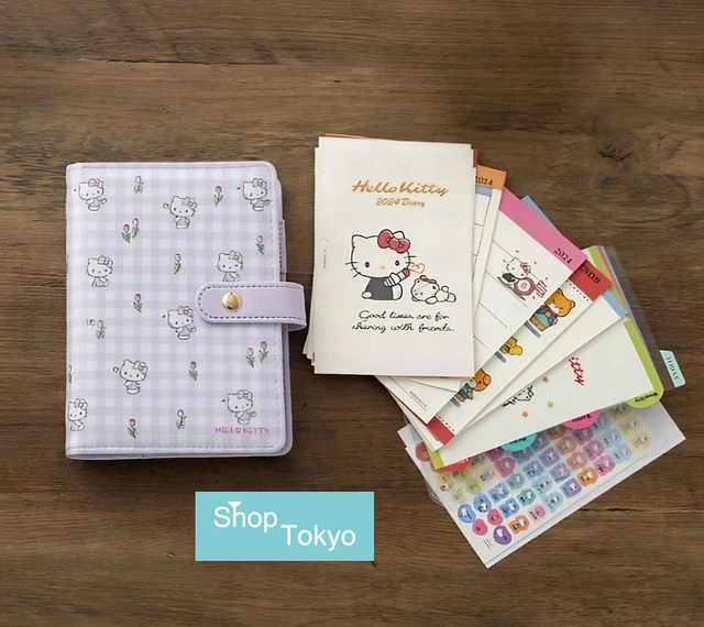 SANRIO HELLO KITTY 2024 Ring Bound Planner Schedule Book Diary Kawaii