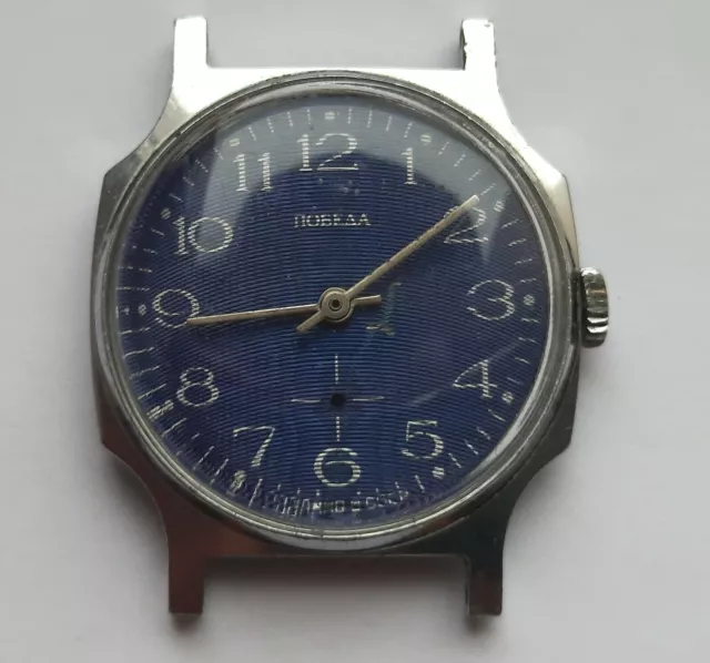 Mechanical watch Pobeda soviet vintage ussr