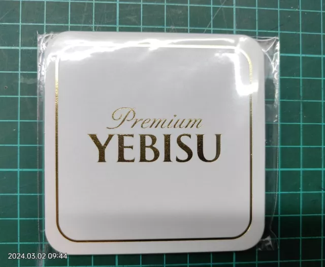 Japan Yebisu Premium beer coaster  mat