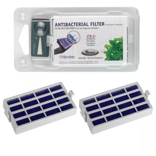 Filtro Antibatterico Originale Microban Whirlpool Quantita' 2 481248048172