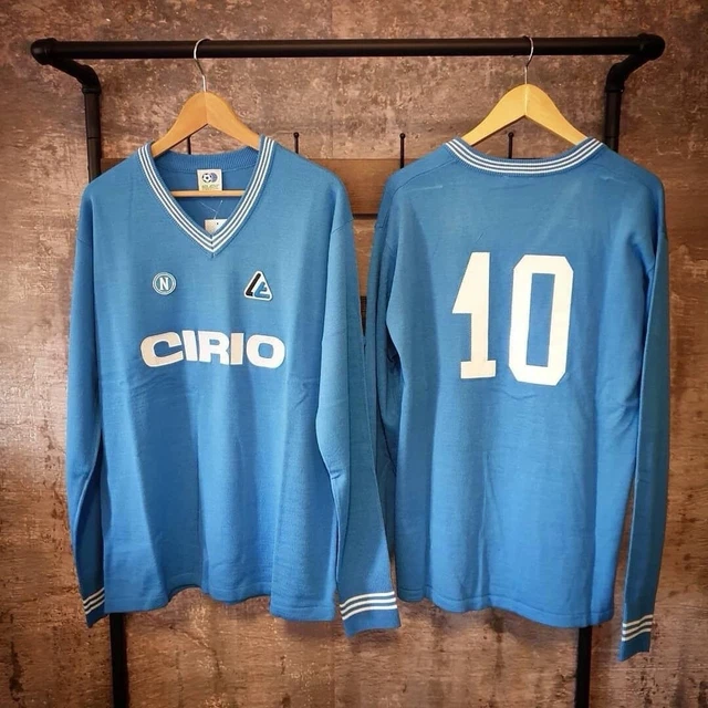 Maradona X COPA Napoli 1986-87 Retro Football Shirt