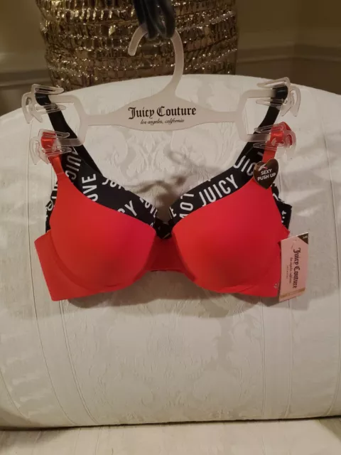 WOMEN'S 34B SEXY Push Up Bra By Juicy Couture Los Angeles, California  Intimates £41.90 - PicClick UK