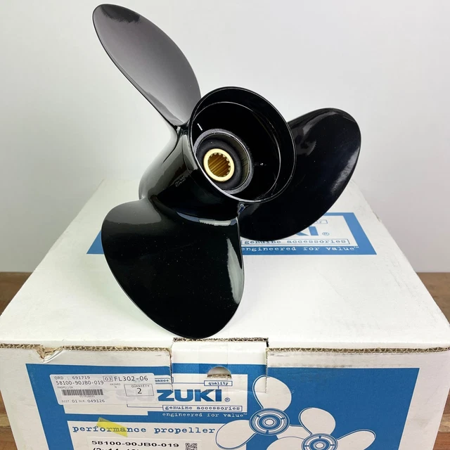 Boot Propeller Aluminium Für Mercury 40-140 PS - 12-3/4 X 21 Zoll Rechts