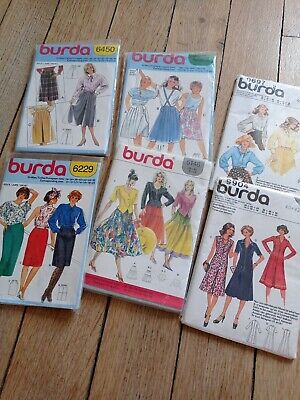 MAGAZINE BURDA  UN PATRON CREATION ELLA SINGH  ROBES/JUPES/SALOPETTE 1994 