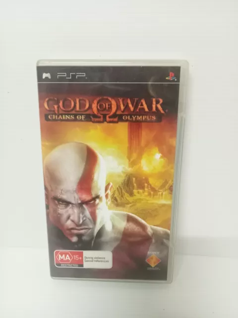 God Of War, Chains Of Olympus Sony PSP PlayStation Portable Game With  Manual