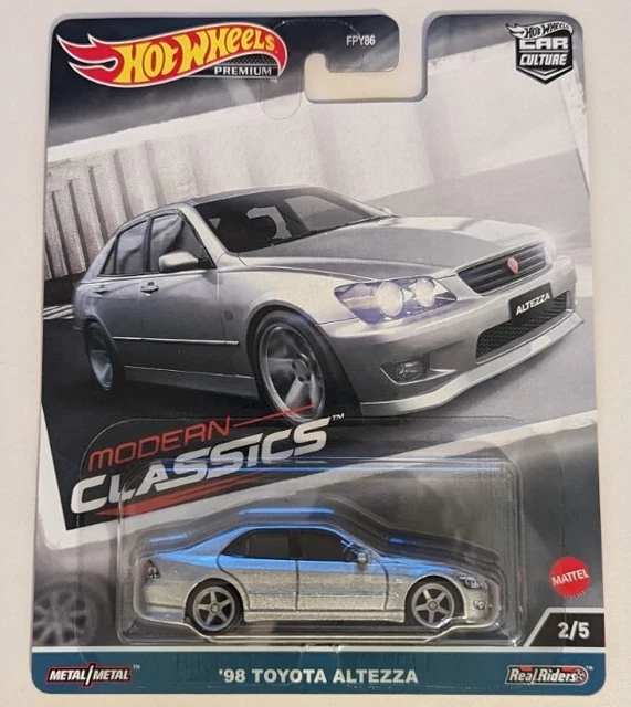 Hot Wheels Premium - Toyota Altezza 98' Boulevard - Édition 2025 Jaune - 1:64