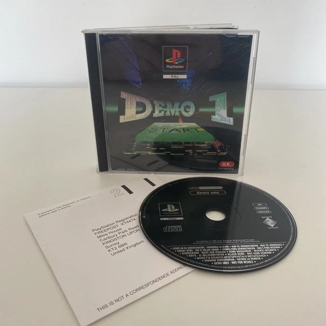 Demopal DEMO ONE UK Rare Version in PAL PS1 Case 9626626 £16.99 - PicClick UK