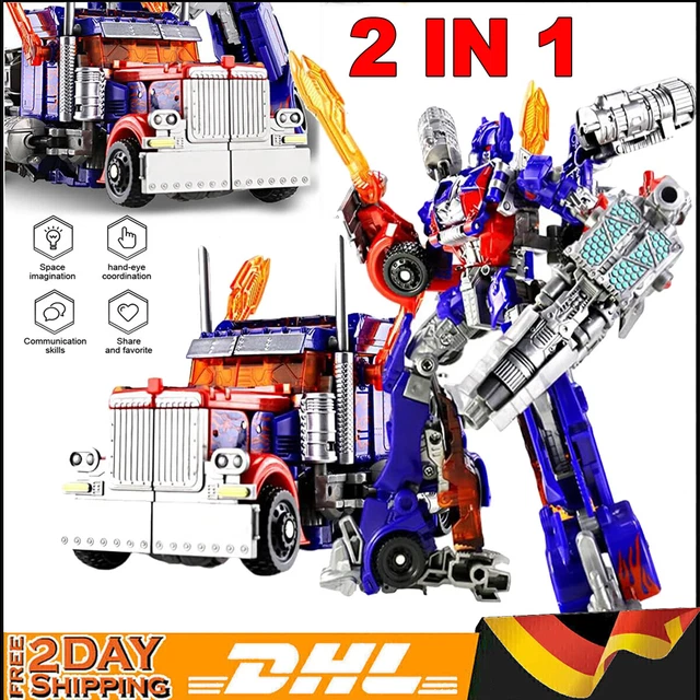 Transformers Spielzeug Auto Zu Roboter – 2-in-1 Actionfigur, Ca. 18,5 Cm, Aus ABS-Kunststoff, Gelb